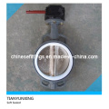 DIN Wafer Soft Seal PTFE Lined/Seated Butterfly Valve